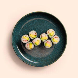 88.HOSOMAKI CANGREJO Y AGUACATE